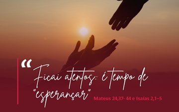 1º domingo do advento | Ano A | 30-11-2025